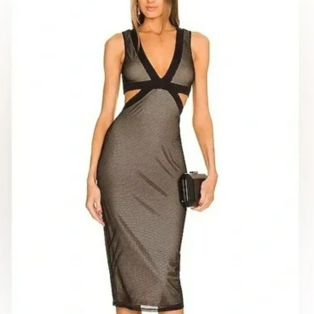 Michael Costello x REVOLVE Rebecca Midi Dress.  SZ S - Picture 3 of 9